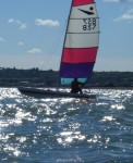 a bright racing day